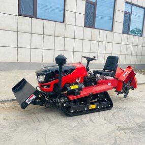 Ride on Crawler Cultivator Factory - Hot Selling 25-35HP Powerful