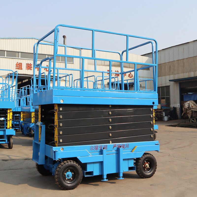 Electric Lift Manufacturer - CE 6-14m Hydraulic Mobile Platform