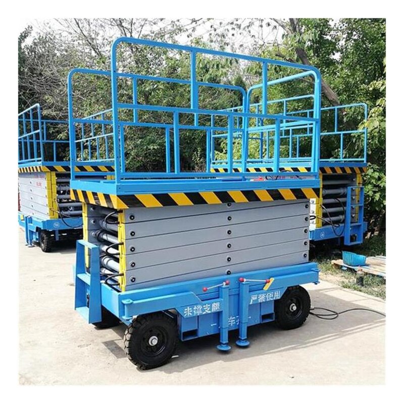 Mobile Hydraulic Scissor Lift Supplier - 500kg 6-14m Small Mobile