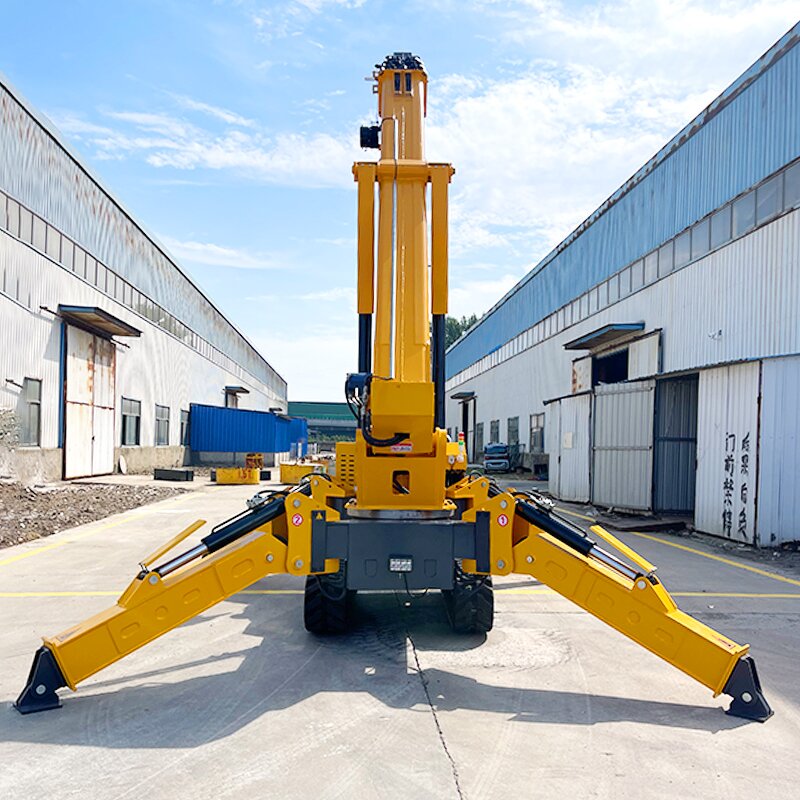 Spider Cranes Manufacturer - Free Shipping 5 Ton New Hydraulic Lifting