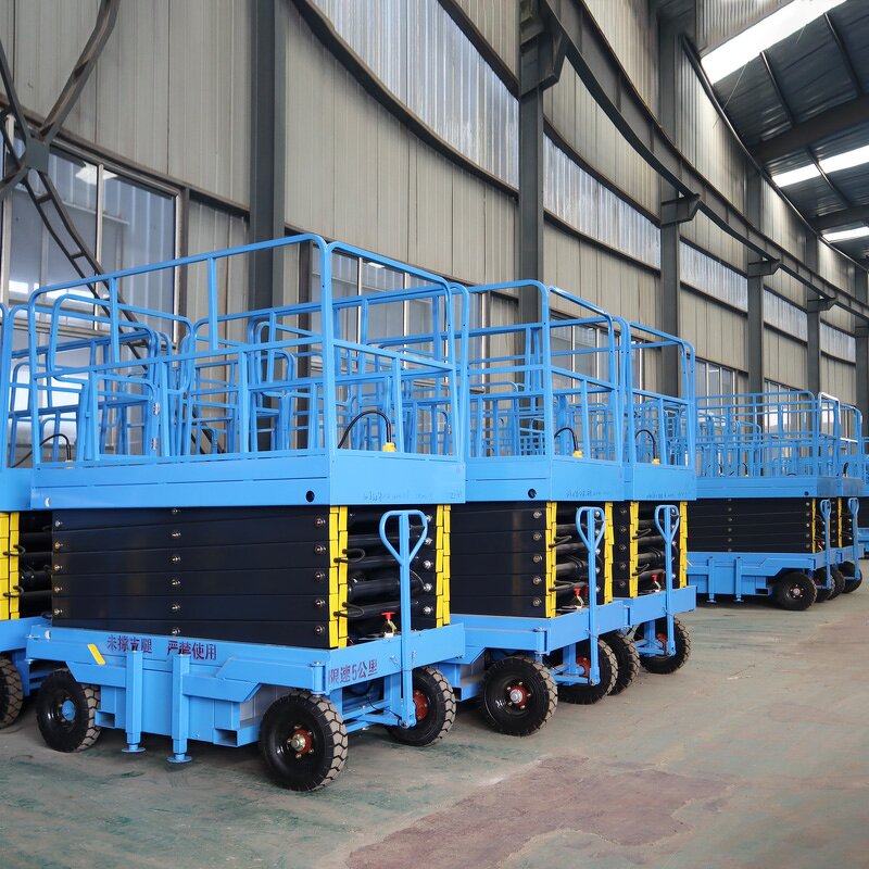 Scissor Lift Platform Supplier - CE ISO 8-14m Electric Mobile