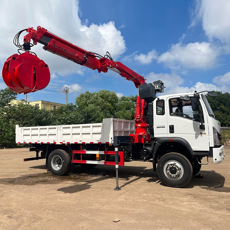 Truck Mounted Crane Supplier - HAOY Hydraulic Knuckle Boom