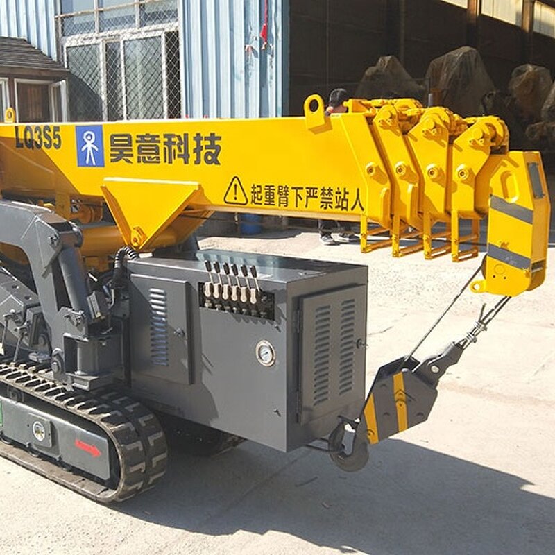 Mini Spider Crane Supplier - 3 Ton With Long Booms High