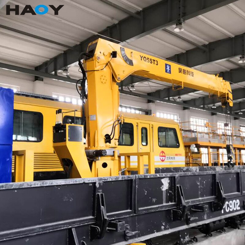 Small Mining Crane Manufacturer - 5-8 Ton Grua Hydraulic