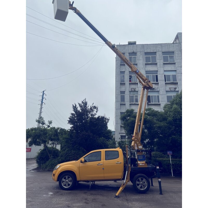 Articulated Telescopic Crane Supplier - New 12m Truck Mounted