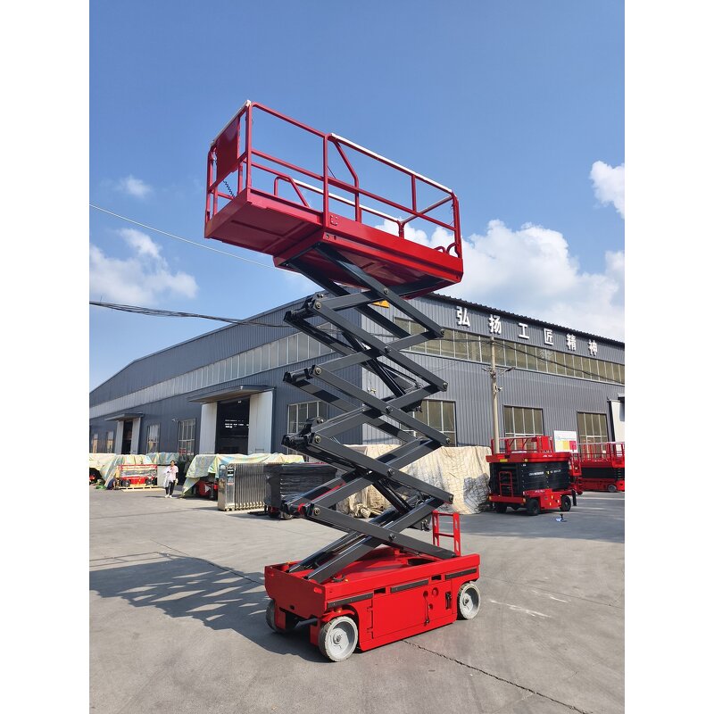 Warehouse Self Propelled Lift Supplier - 12m Hydraulic Aerial