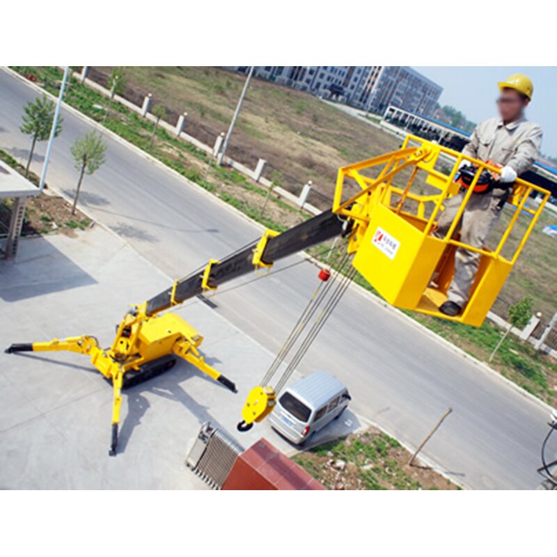 Small Crawler Crane Supplier - 3 Ton Hydra Manual Control