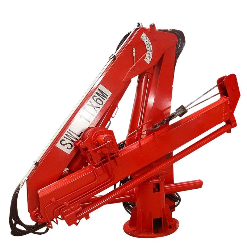Knuckle Boom Marine Crane Manufacturer - 3200kg Ship Deck
