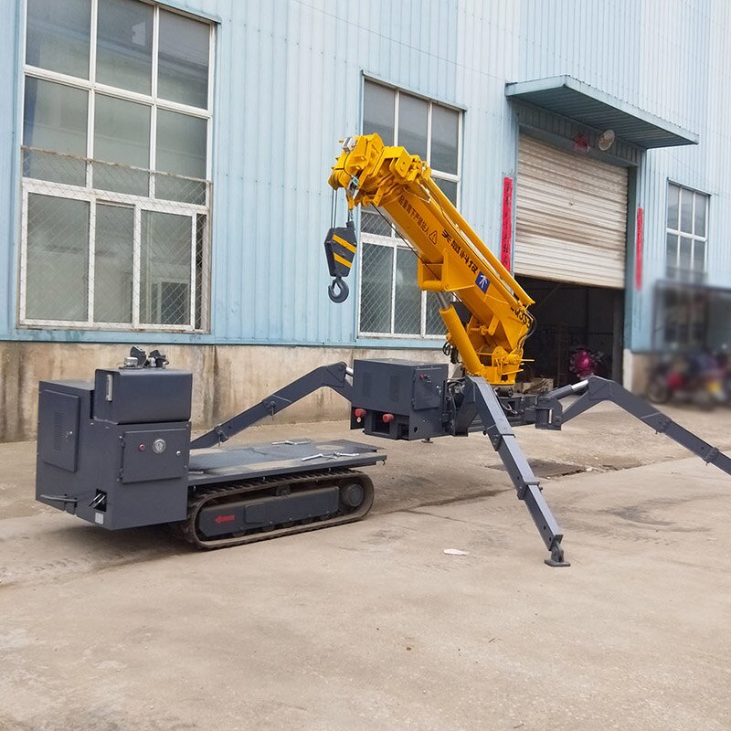 Electric Hydraulic Spider Crane Manufacturer - HAOY 12T