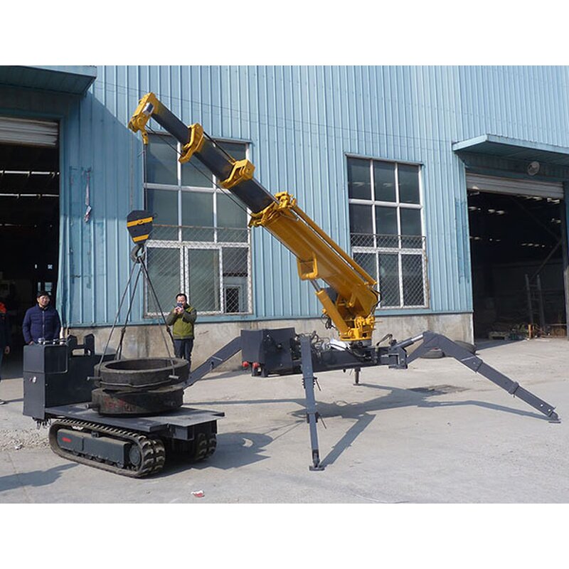 3t Crawler Spider Crane Supplier - Haoy Telescopic Boom