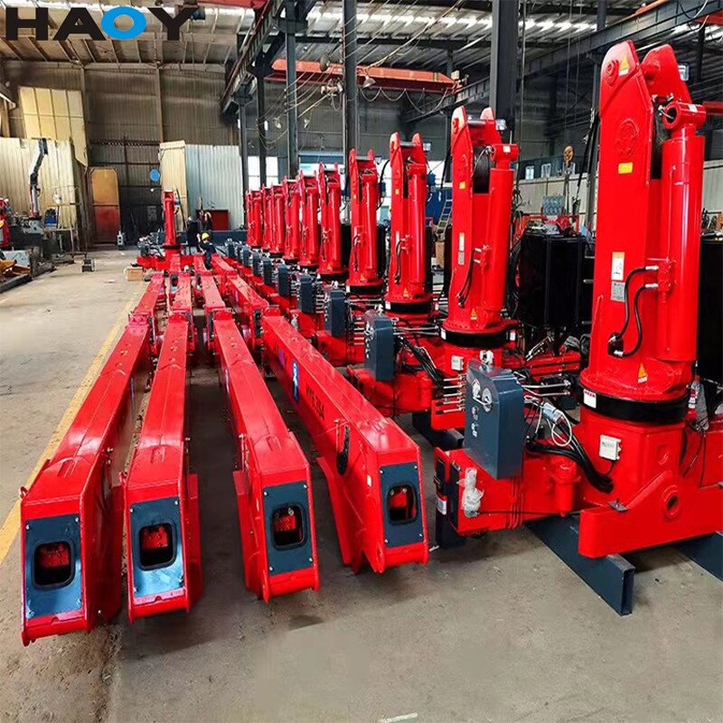 Telescopic Boom Crane Manufacturer - HAOY 6.3T Straight