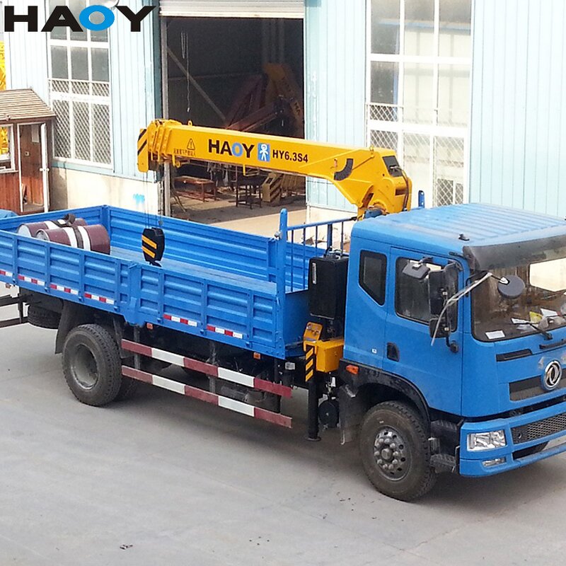 Telescopic Boom Crane Manufacturer - HAOY 6.3T Straight