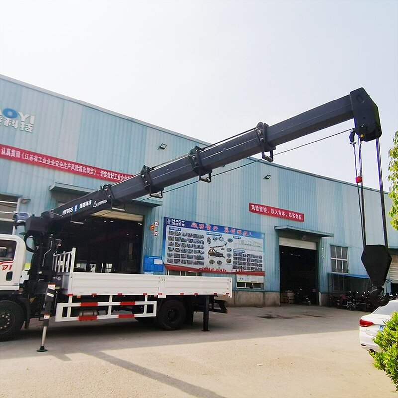 Electric Hydraulic Crane Manufacturer - 8 Ton Telescopic Boom