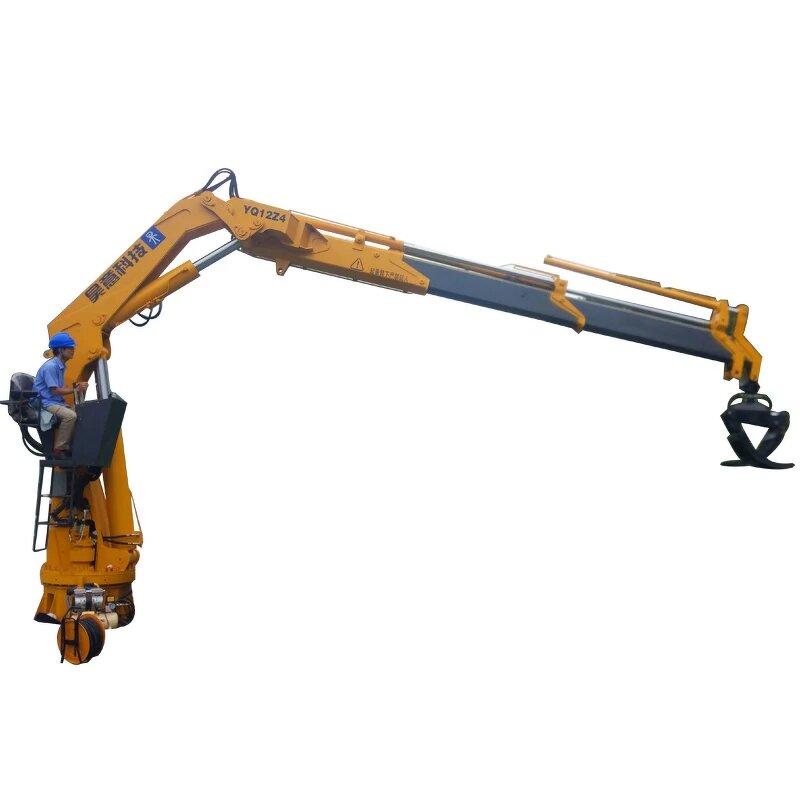 9 Ton Crane Manufacturer - Folding Arm Dredging Hydraulic