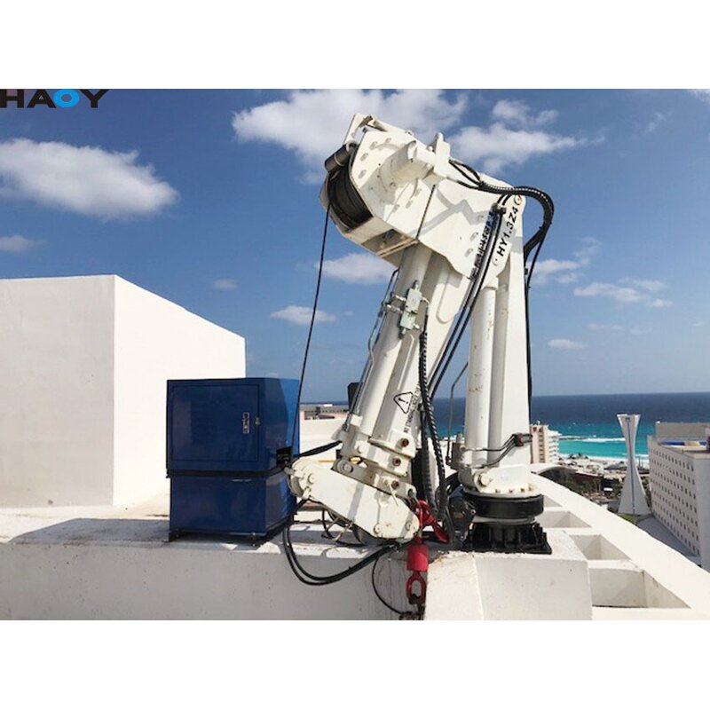 Small Mini Crane Manufacturer - 0.8-1ton Folding Arm