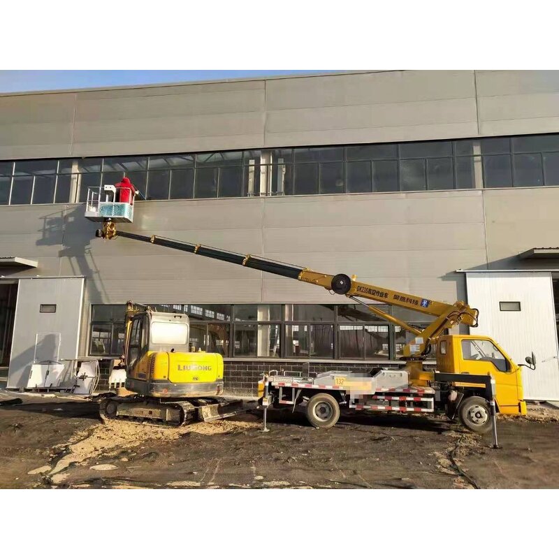 Articulated Bucket Trucks Supplier - 20-21m Folding Arm