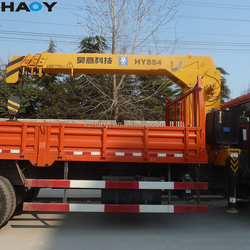 Hydraulic Remote Control Crane Supplier - HAOY Self Loading