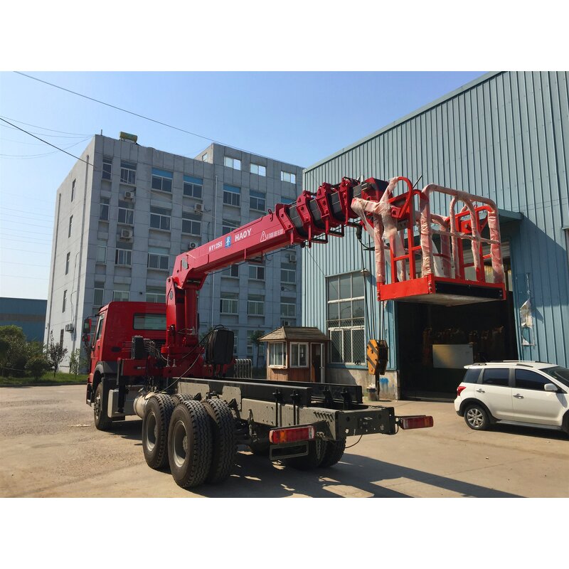 Manipulator with Platform Manufacturer - HAOY 16t for Lorry