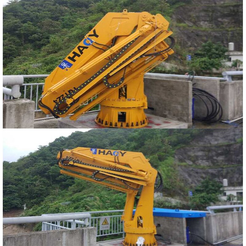 8 Ton Hydraulic Crane Manufacturer - Truck Pump-Core Brick