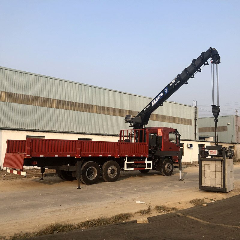 8 Ton Telescopic Boom Crane Supplier - Hydraulic Lifting
