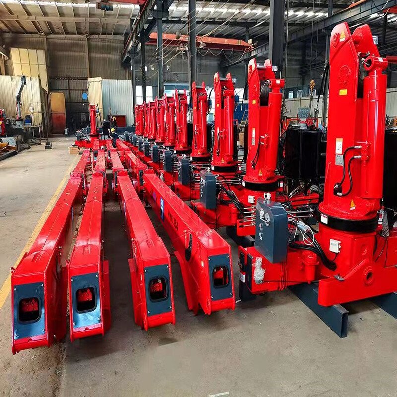 Mini Folding Boom Crane Manufacturer - 1.3 Ton Remote Control