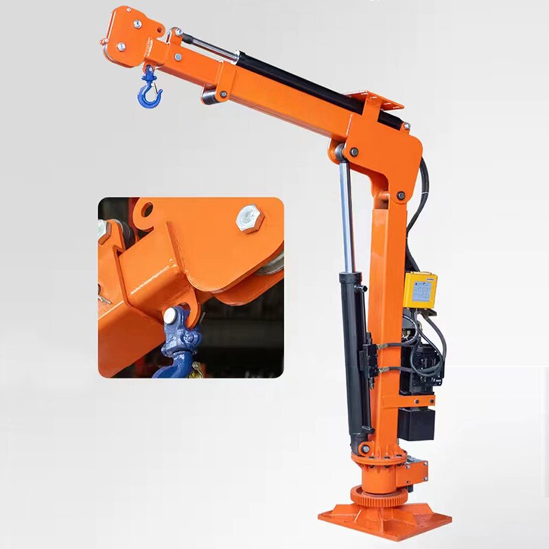 Mobile Mini Pickup Crane Supplier - HAOY 12v/24v Electric