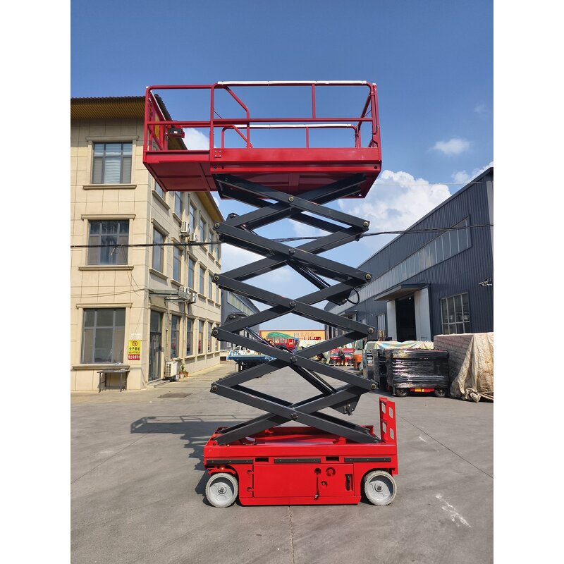 Warehouse Self Propelled Lift Supplier - 12m Hydraulic Aerial