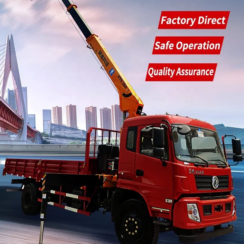 Mini Folding Boom Crane Manufacturer - 1.3 Ton Remote Control