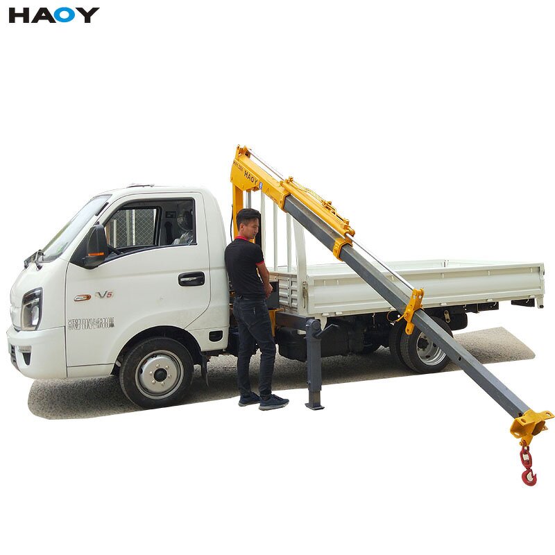 China Lifting Mini Crane Manufacturer - 1.3 Ton Pickup Truck