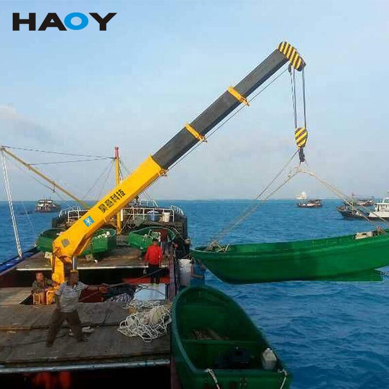 China Hydraulic Crane Manufacturer - 6 Tons Dock Haoy