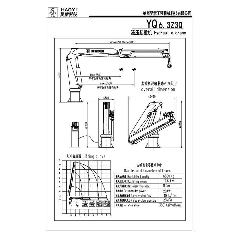 Small Mini Crane Supplier - 4-5 Ton Hydraulic Dredging