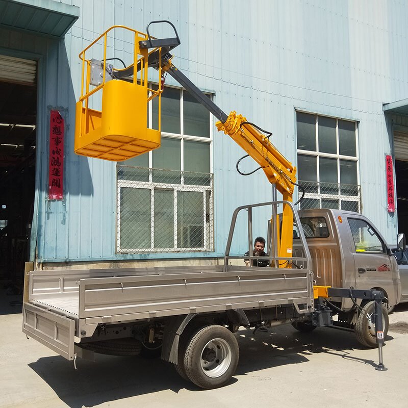 Mini Electric Lorry Crane Manufacturer - 2t Gruas Folding