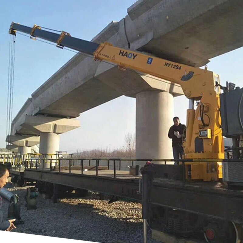 Small Car Rollback Manufacturer - with Marine Knuckle Crane