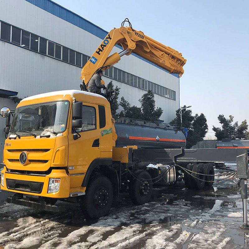 3.2 Ton Auto Self Loader Supplier - HAOY Truck Crane Remote