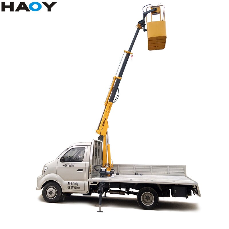 Mini Pickup Crane Manufacturer - 2 Tons Articulated Boom