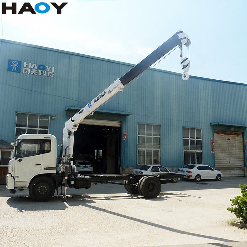Hydraulic Telescopic Crane Supplier - HAOY 5 Ton Electric