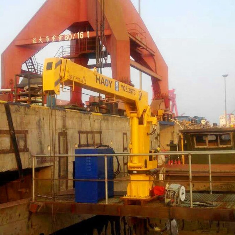 Small Mini Ship Crane Supplier - 5-6.3 Ton Track Railway