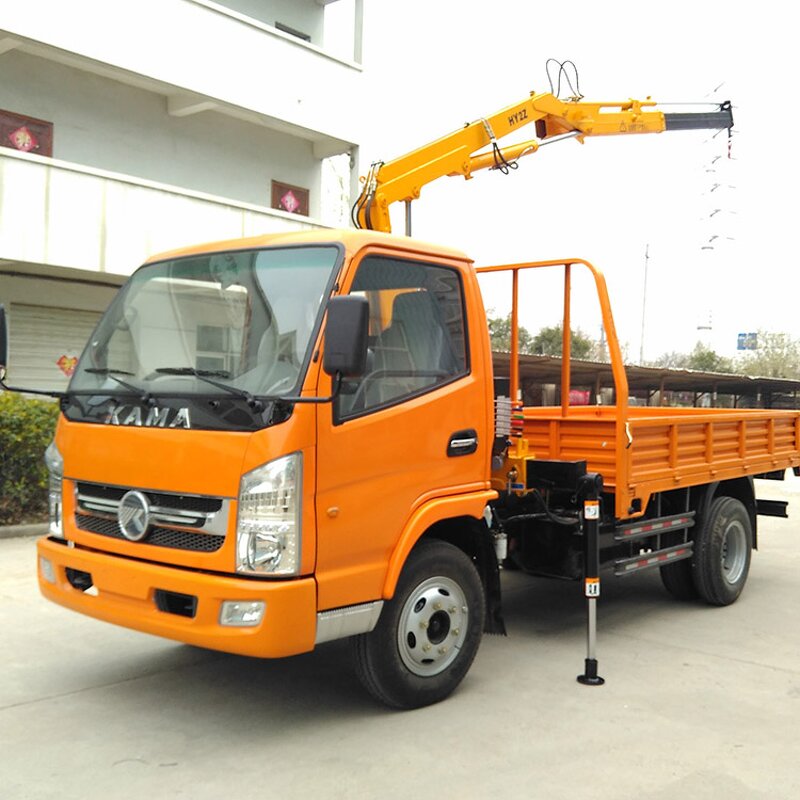 Mobile Mini Pickup Crane Supplier - 1-2 Ton Hydraulic Truck