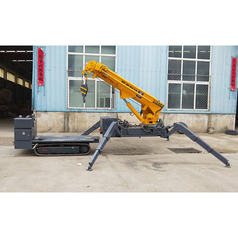 3t Crawler Spider Crane Supplier - Haoy Telescopic Boom
