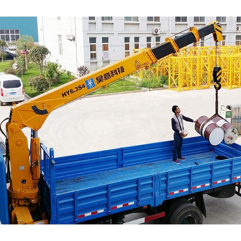 Telescopic Boom Crane Manufacturer - HAOY 6.3T Straight