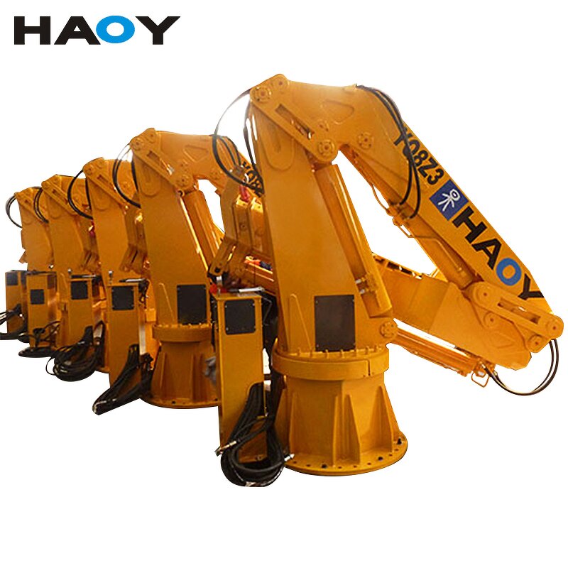 Hydraulic Crane Manufacturer - 1000-1800KG Small Mini Ship