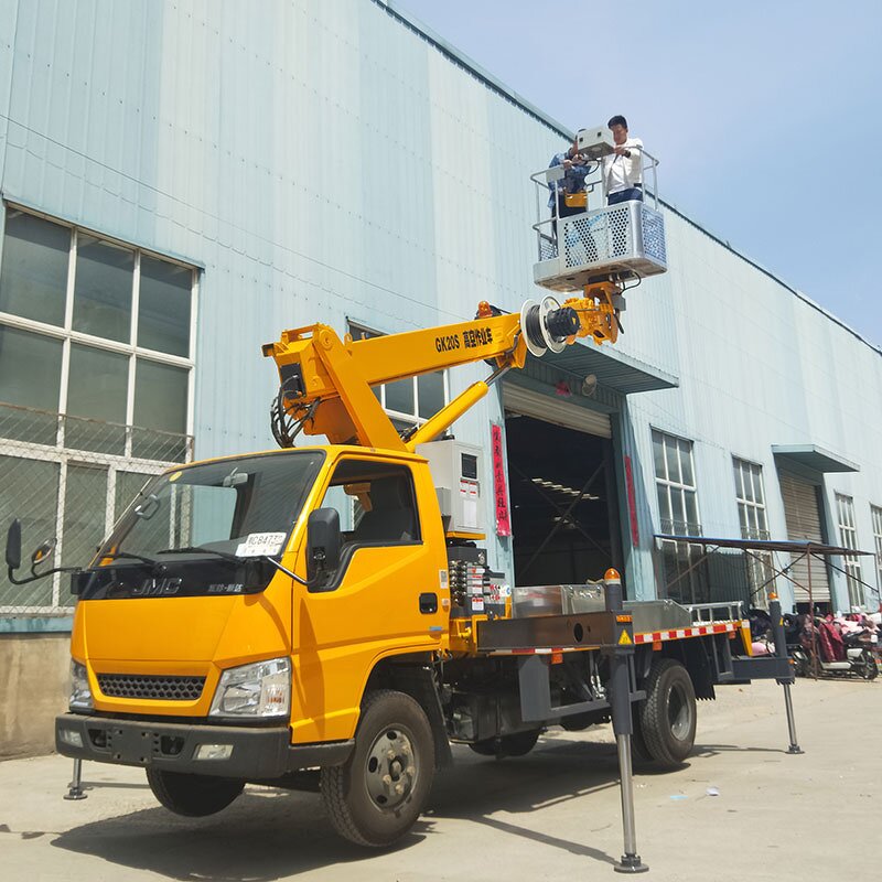 Telescopic Boom Trucks Supplier - 18m17m Aerial Platform