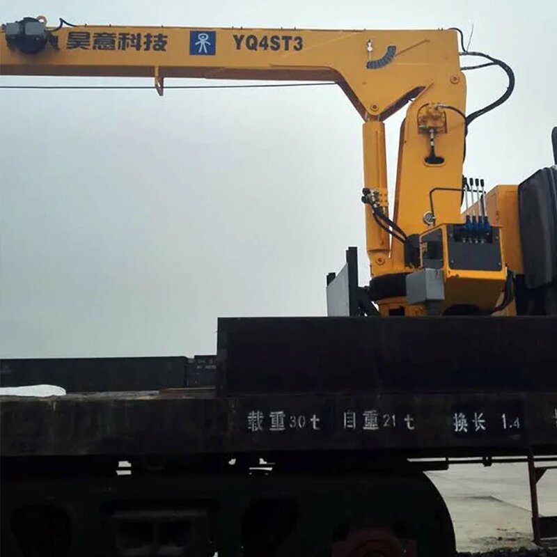 Self Loading Telescopic Crane Supplier - HAOY 8 Ton Radio