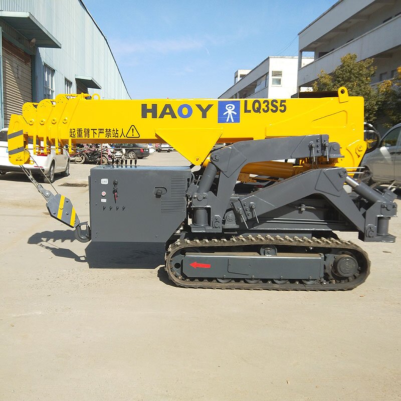 3ton Telescopic Spider Crane Manufacturer - Hydraulic Spyder