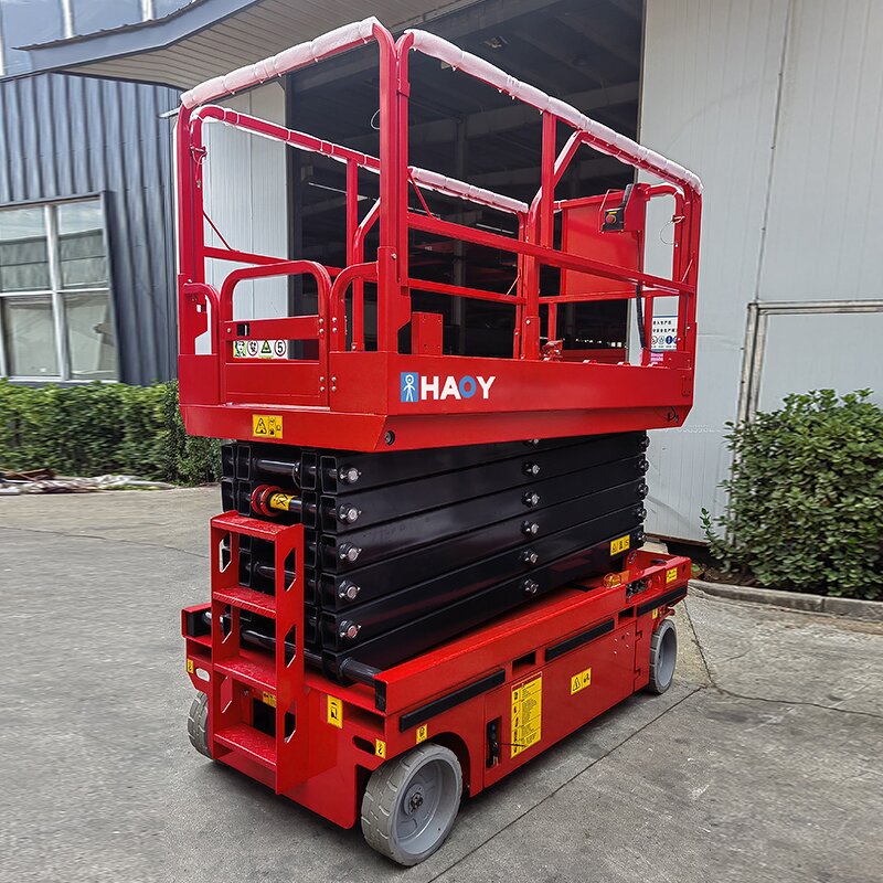 Electric Telescopic Platform Supplier - HaoY 450KG Hydraulic