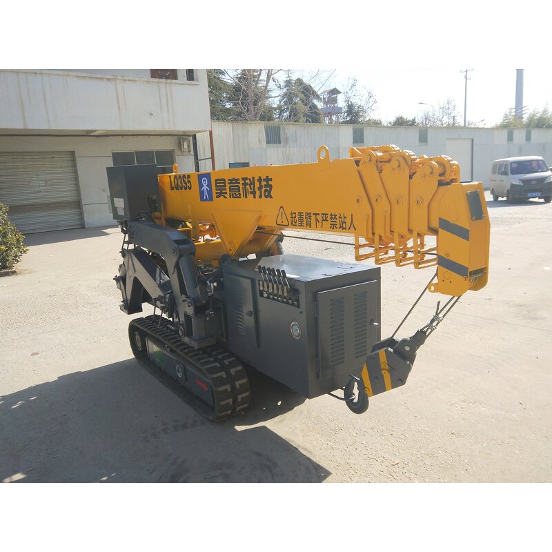 Mini Spider Crane Supplier - 3 Ton With Long Booms High