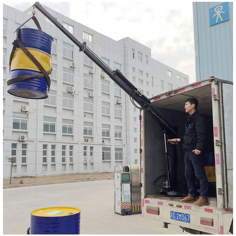 Mini Hydraulic Crane Manufacturer - Remote Control with Pump