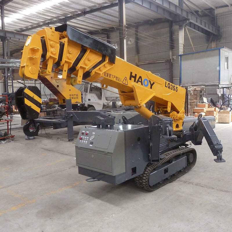 3 Ton Telescopic Crane Manufacturer - Crawler Spider Mini
