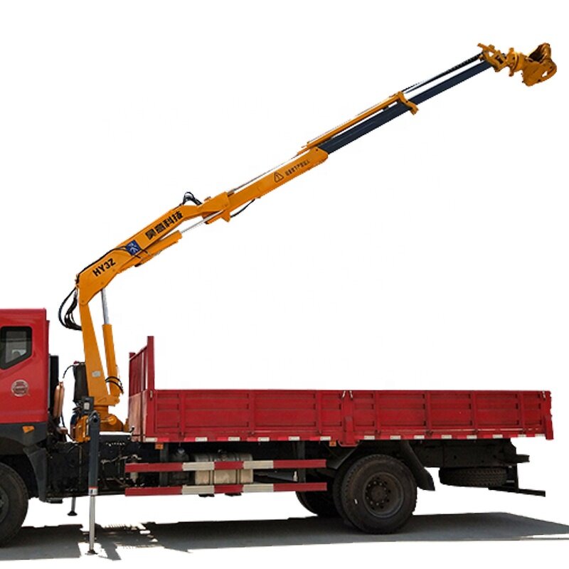 HAOY Truck Crane Manufacturer - with Trailer for Sale