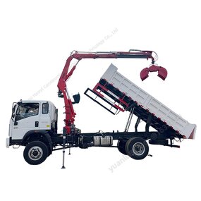 Tricycle Mini Crane Supplier - Truck Metal Hydraulic Manipulator